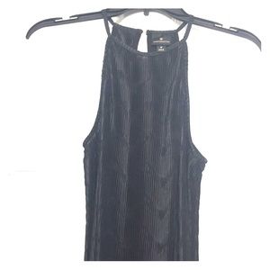 Black Ruffle Sleeveless